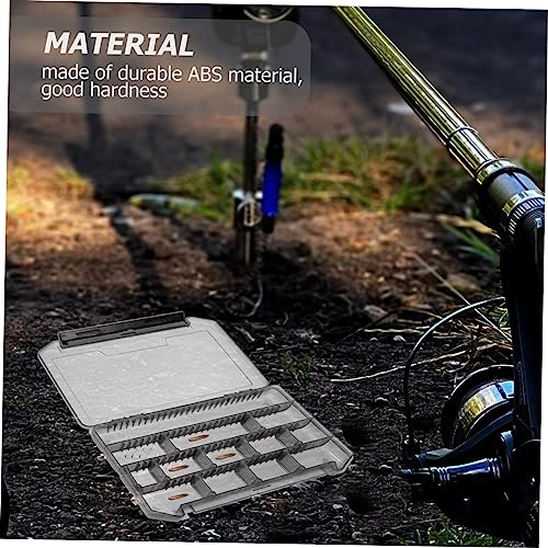 Abaodam 5pcs Convenient Multi-compartment Fishing Organizer for Hooks Baits and Fishing Gear Storage for Outdoor Adventures