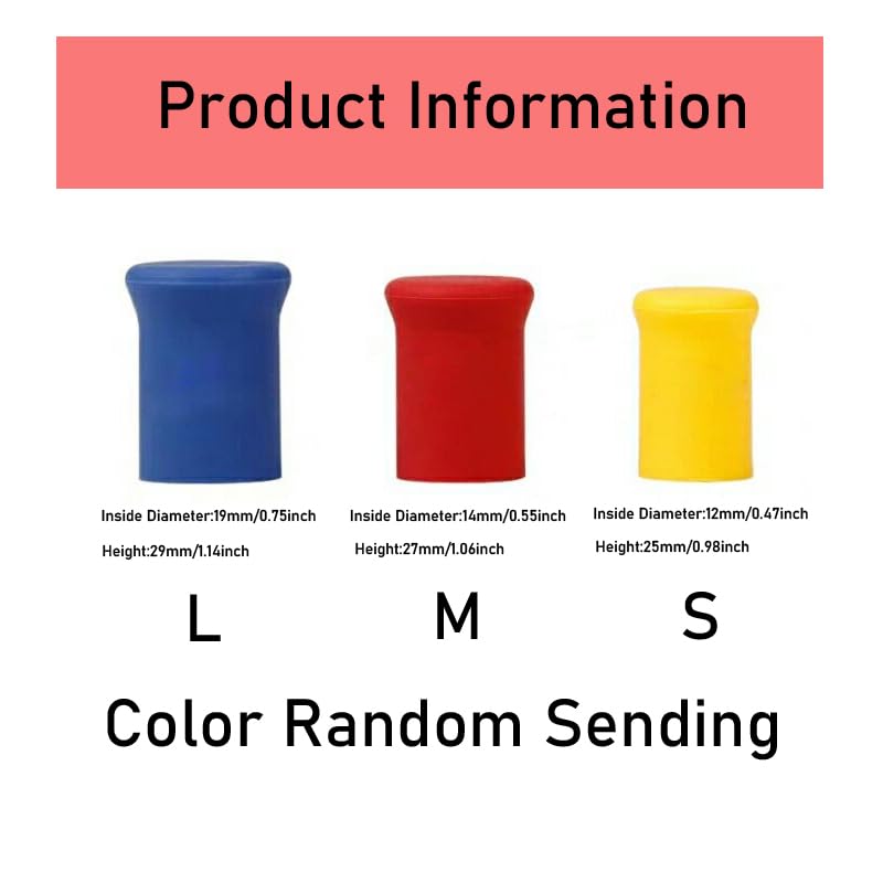 Fishing Rod End Cap Plug Saver Rear Front Stopper Non-Slip Silicone Protective Cover Case Butt Cushion Seat Protector - size: ID 12mm-19mm