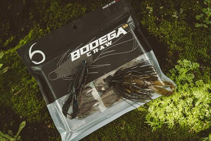 6th Sense – Bodega Craw 3.5 Soft Plastic Craw, Finesse Bass Fishing Lure for Flipping, Pitching, and Jig Trailers – Made in the USA - color: Darkmelon Red