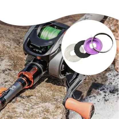 Fishing Reel Wire Cup Set Gear Sprocket Ratchet Carbon Brake Pads Pressure Plate Accurate Control Restoration Stainless Steel Aluminum Alloy Suitable - color: Aluminum Alloy