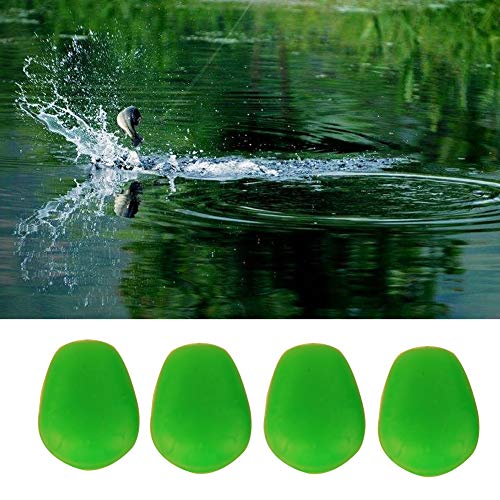 Demeras 60pcs Fake Soft Corn Lures Plastic Artificial Up Baits Fishing Lures Simulation Carp Fishing Lures for Carp Trout Bream(Yellow)