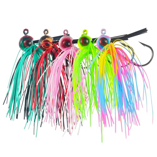 Football Jig, Bass Jigs Weedless Fishing Lures Jigs for Bass Fishing -Flipping Jigs for Pike, Heavy Cover and Monster Fish - size: 5cm/15.5g