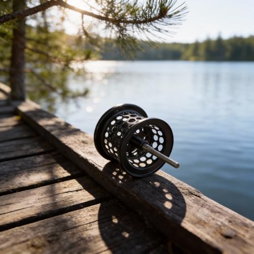 SV Floating Brake Bowl Spool for 24 Tatula 100 Reel, Lightweight Aluminum Alloy Part, Smooth Throwing Upgrade, 1.0 Line Capacity Bass - color: black