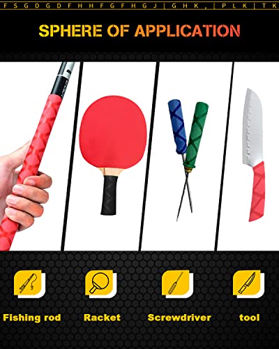 GLL Heat Shrink tubing, Long 3.2 ft, Big Size 15-50mm, Insulation Non-Slip Waterproof - color: black, size: Black 50mm