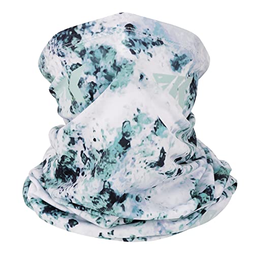 KastKing Sol Armis Neck Gaiter - UPF 50 Face Mask - UV Sun Protection Mask for Men & Women, Fishing, Hiking - color: A: Boulder Camo Ice, size: One Size