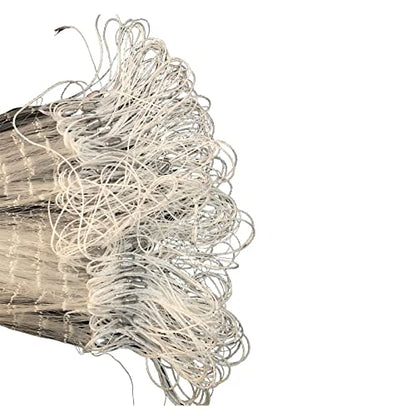Strong Fishing Line Material Fishing Net Depth 5.5ft Gillnet Length 98 ft Nylon Net 5/8 Inch-2 Inch Mesh Monofilament Nylon Network Big Buoys Fish Net - size: Mesh size 25mm*25mm(1 inch)