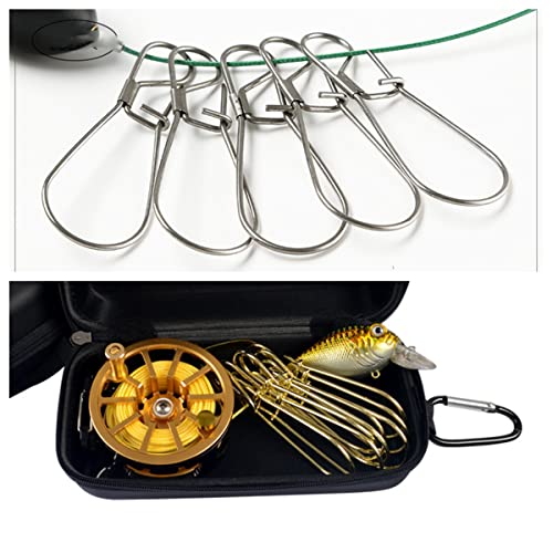 Joyeee Fish Stringer, Foam Fishing Float, Lures, Baits, Ice Spearing Equipment Multi-Tools - color: #6m Golden