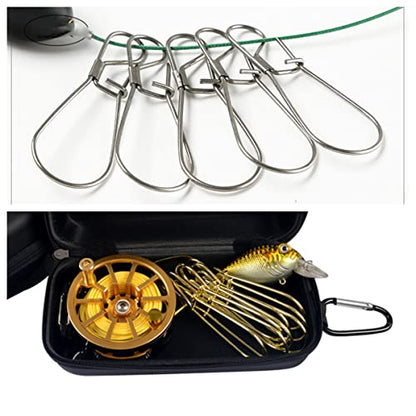 Joyeee Fish Stringer, Foam Fishing Float, Lures, Baits, Ice Spearing Equipment Multi-Tools - color: #6m Golden