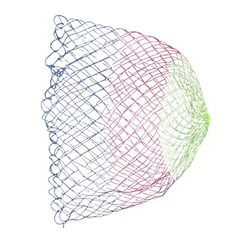 Folding Nylon Landing Dip Net Replacement Fishing Landing Meshs Net for Freshwaters Saltwater Fishing Net Easy to Use - size: 35cm