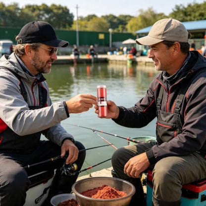 Fishing Bait Additive Powder,250g Red Worm Enhancer | Smell Fish Attractant Baits,for Trout Carp Bass Shellfish Outdoor Fishing Freshwaters Seawater Camping Kayak Lake River