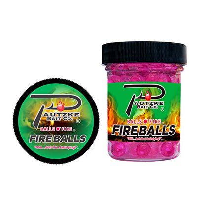 Pautzke Bait Pautzke Fire Balls - color: Pink/Shrimp