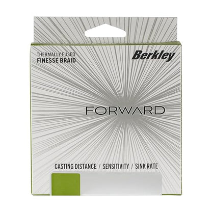 Berkley Forward Braid Fishing Line - color: Low-Vis Green, size: 8 lb - 150 yd