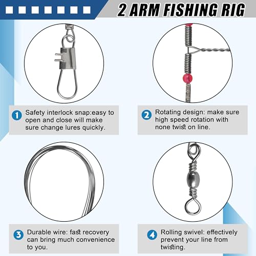 141pcs Surf Fishing Tackle Kit Saltwater Fishing Rigs Ocean Tackle Kit Various Accessories Include Slip Bobbers Bait Rigs Saltwater Lures Hooks Sinker Weights Swivel Bottom Rig