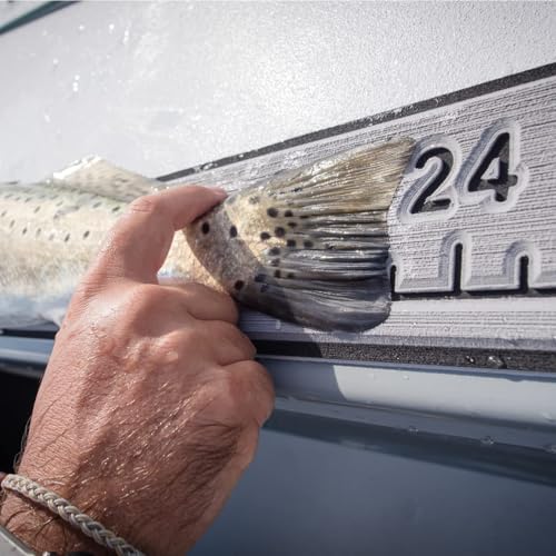 Next Level Inc. | Fish Ruler | SeaDek | 36 inch Fish Measurement Tool | Perfect for Boats and Kayaks | Mocha/Camel - color: Mocha/Camel