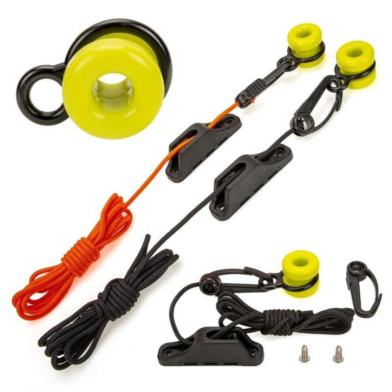 2-pcs Fishing Sinker Retriever with Nylon Cord, Deep Drop Recovery Tool for Trolling and Saltwater Boat Fishing