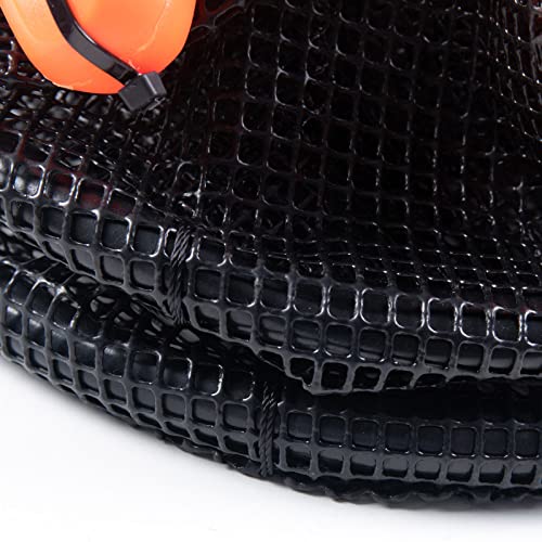 Z&W 5 Gallon Collapsible Floating Fishing Net Live Bait Bucket/Fishing Basket/Chum Bag, Trap for Keeping Minnows, Shrimp, Leaches and Other Baits