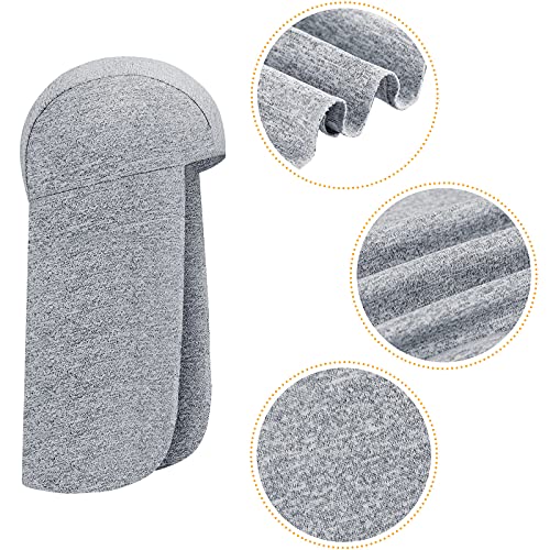 Geyoga 4 Pcs Hard Hat Sun Shade Cooling Skull Cap Sun Construction Neck Protector Quick Dry Neck Shade for Women Men Outdoor(Gray) - color: Gray
