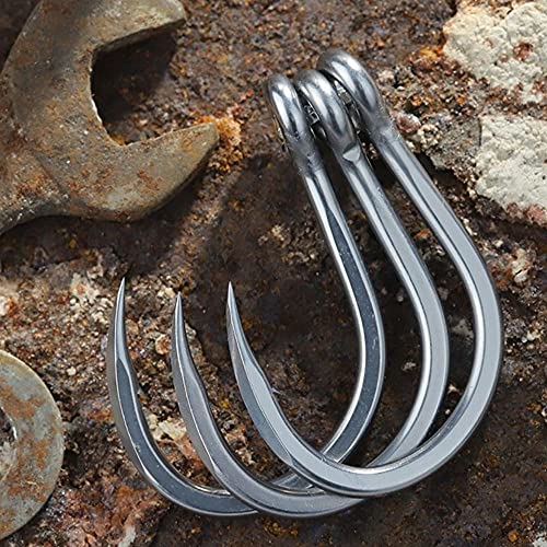 BKK PUKA Livebait HD Hook | 5X | Saltwater Ultra-Antirust Coating | Hand Ground Point | Forged Shank - size: 12/0#