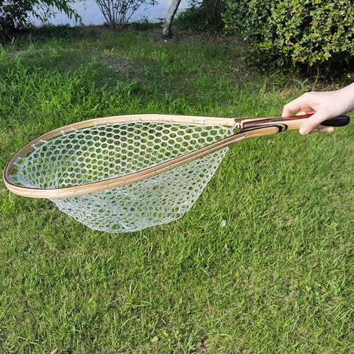 AIRROAD Fly Fishing Landing Net.Gifts for Father - style: St-3