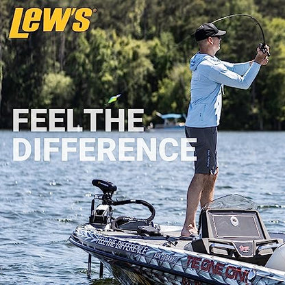 Lew's HyperMag Spinning Fishing Reel, 6.2:1 Gear Ratio, Right or Left-Hand Retrieve, Magnesium Frame, Premium 11 Stainless Steel Ball Bearings