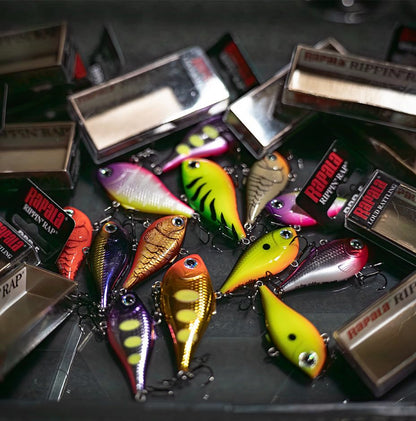 Rapala Rapala Rippin ' Rap - color: Chrome Moss Back Shiner, size: 2-3/4"