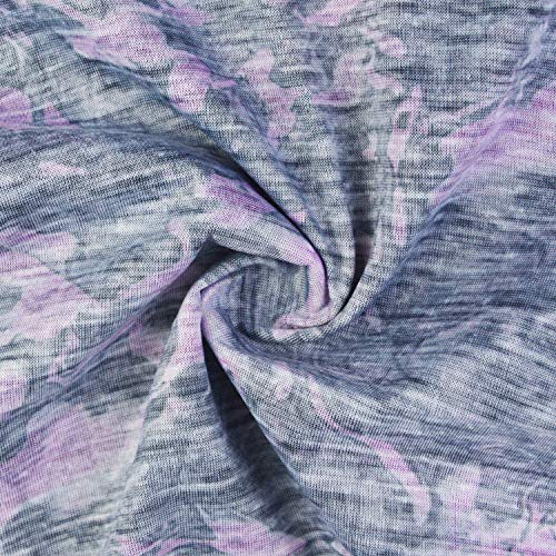 Obacle Seamless Face Mask Rave Bandana Men Women for Dust Sun Wind Protection - color: Pure Black Purple