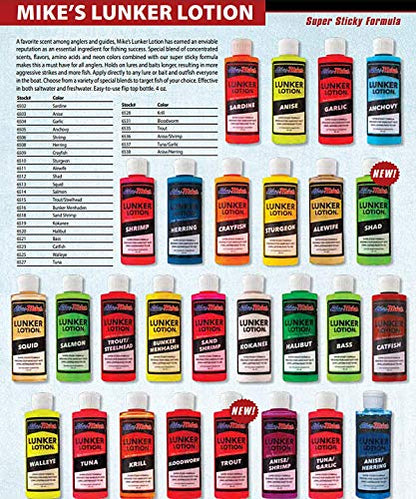 Atlas Mike's Lunker Lotion - color: Blue, style: Regular