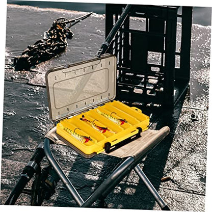 BESPORTBLE 2pcs Fishing Lure Case Drainage for Bass High-grade Organize Baits Fishing Bait Storage