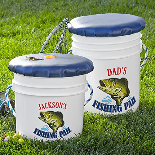 Let's Make Memories Fishing Seated Bucket- Junior - size: Youth, style: Fishing Pail