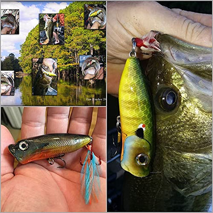 10 Blank Unpainted Minnow Crankbait Topwater Lipless Jerkbait Fishing Lures V3 - color: UPT605P10