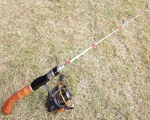Ice Fishing Rod and Reel Combo Ice Fishing Gear for Freshwater Saltwater - style: Spinning Reel Comb