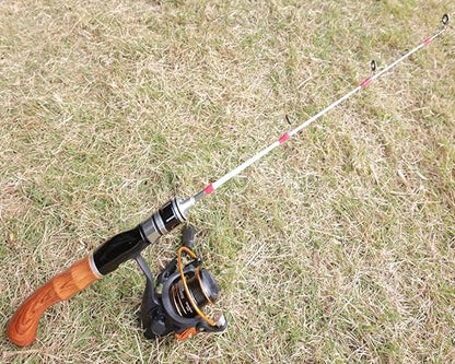 Ice Fishing Rod and Reel Combo Ice Fishing Gear for Freshwater Saltwater - style: Spinning Reel Comb