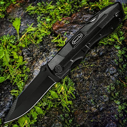 RoverTac Multitool Knife – 15-in-1 Pocket Knife with Wire Strippers, Wire Cutter, 9 Screwdrivers, Bottle Opener – Perfect Gifts for Men, Dad – Camping Gear for Christmas, Father’s Day, Birthdays - style: Multi-Knife Wire Stripper