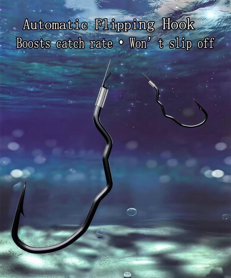 Pre-Tied Double Hook Fishing Rigs for Small Fish Trout Hooks, 20 Sets (40 fishHooks), Saltwater Freshwater Snelled Hooks Kit fluke Hooks, Ready-to-Fish Tackle Lorumox snelled Fishing Hooks - size: #1 #2 #3 #4 #5 #6 #7 #8 #9 #10