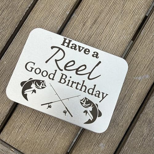 Birthday Gift Fishing Lure Bday Gift for Him Birthday Fisherman Happy Birthday Reel Good Birthday