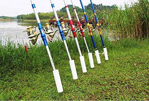 Rod Pole Holders for Bank Fishing，Fishing Rod Holder Ground，Fishing Holder Stand，with Copper Fishing Rod Alarm Bell