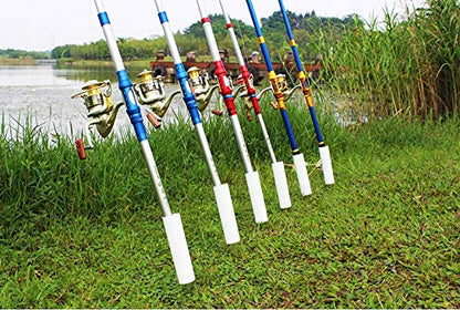 Rod Pole Holders for Bank Fishing，Fishing Rod Holder Ground，Fishing Holder Stand，with Copper Fishing Rod Alarm Bell