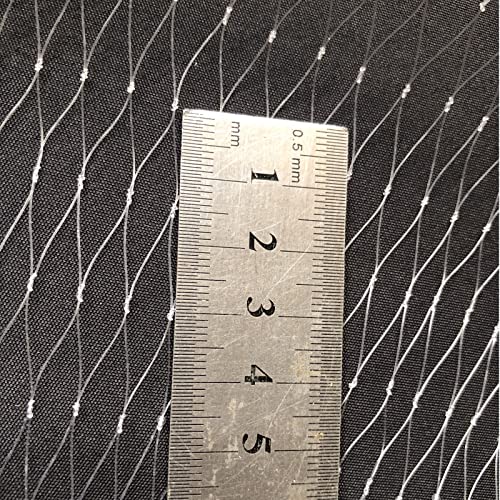 Strong Fishing Line Material Fishing Net Depth 5.5ft Gillnet Length 98 ft Nylon Net 5/8 Inch-2 Inch Mesh Monofilament Nylon Network Big Buoys Fish Net - size: Mesh size 15mm*15mm(5/8 inch)
