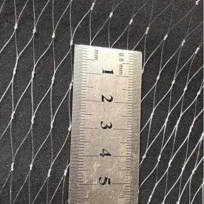 Strong Fishing Line Material Fishing Net Depth 5.5ft Gillnet Length 98 ft Nylon Net 5/8 Inch-2 Inch Mesh Monofilament Nylon Network Big Buoys Fish Net - size: Mesh size 15mm*15mm(5/8 inch)