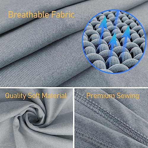 TICONN Neck Gaiter Face Cover Scarf, Neck Warmer Breathable Sun & Wind-proof for Skiing Fishing Hiking Cycling - color: Chiseled Stone-2pk, style: Quick Dry
