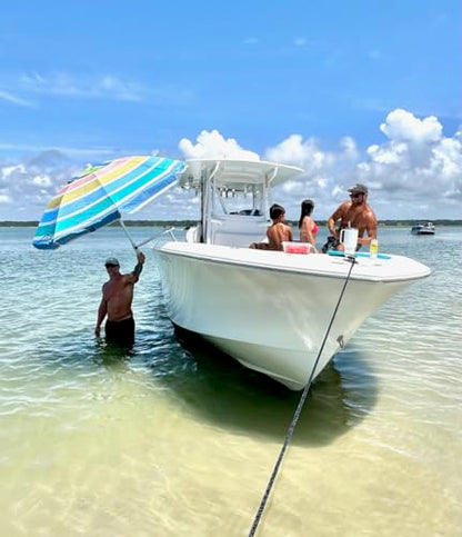 Patio/Beach Umbrella Mount for Boat Rod Holder
