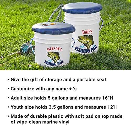 Let's Make Memories Fishing Seated Bucket- Junior - size: Youth, style: Fishing Pail