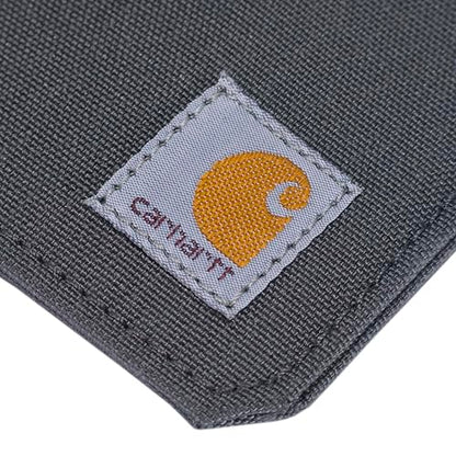 Carhartt 700D Nylon Duck ID Holder and Lanyard, W/Mesh ID Window for Quick Access - color: Gravel