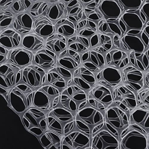 Fly Fishing Landing Net with Clear White Soft Rubber Mesh Ideal for Trout Catch and Release Lightweight and Collapsible Design Perfect for River Lake and Stream