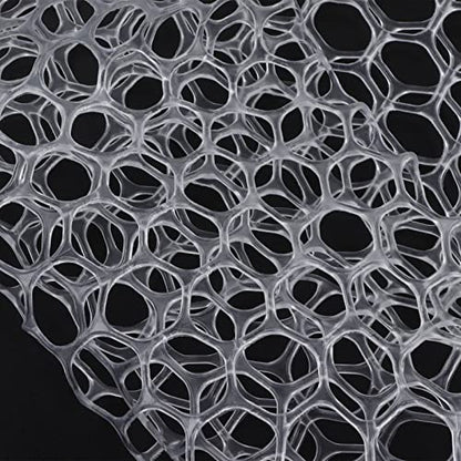 Fly Fishing Landing Net with Clear White Soft Rubber Mesh Ideal for Trout Catch and Release Lightweight and Collapsible Design Perfect for River Lake and Stream