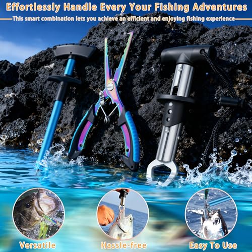Fishing Backpack with Tackle Boxes and Rod Holder, Cooler, 30L Large Tackle Bag with Fishing Gear Lures Kit, Waterproof Bottom tackle Backpack Fish Set Gifts for Men Women-Camo Back Pack - color: Camo