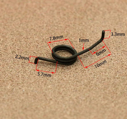Pack of 2 Replacement Parts Fishing Reel Spring Reel Repair Parts 1000-5000 for Daiwa - size: L# For 2500-5000 2pcs