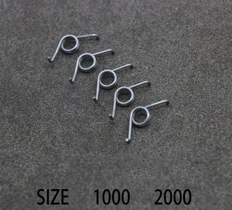 Pack of 2 Replacement Parts Fishing Reel Spring Reel Repair Parts 1000-5000 for Daiwa - size: L# For 2500-5000 2pcs