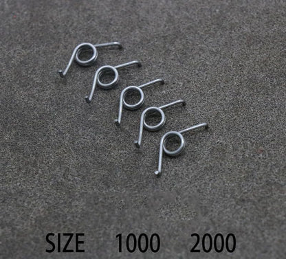 Pack of 2 Replacement Parts Fishing Reel Spring Reel Repair Parts 1000-5000 for Daiwa - size: L# For 2500-5000 2pcs