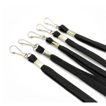 2 Pack Clear ID Badge Holder with Lanyard Black Lanyards with Vertical Waterproof ID Badge Holder (2#, 2 Pcs) - color: Lanyard 2#, size: 2 Pcs